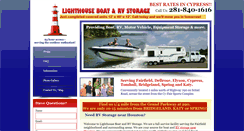 Desktop Screenshot of lighthousestorage4u.com